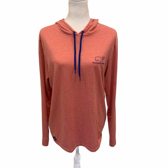 Vineyard Vines Other - Vineyard Vines Salmon Spell Out Hooded Long Sleeve